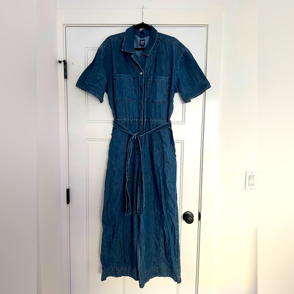 Gap short sleeve jumpsuit